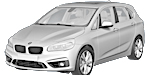 BMW F45 B0021 Fault Code